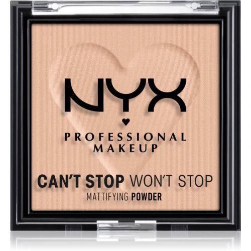 NYX Professional Makeup Can't Stop Won't Stop Mattifying Powder Mattifying Powder Shade 10 Rich 6 g