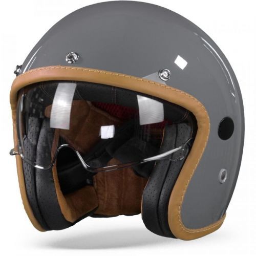 Helstons Naked Carbon Fiber Grey Jet Helmet S