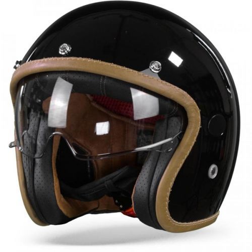 Helstons Naked Carbon Fiber Black Jet Helmet S
