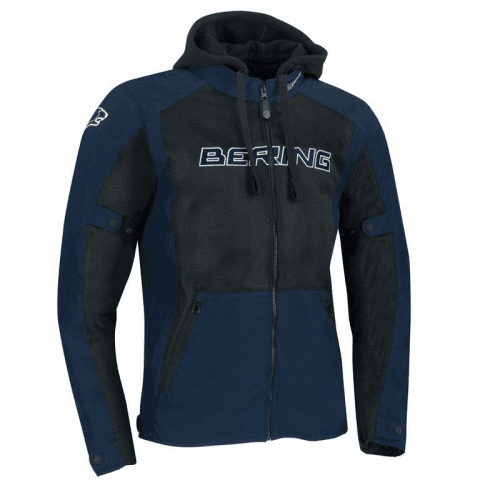 Bering Spirit Black Blue Textile Motorcycle Jacket S