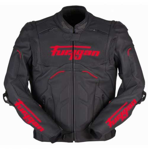 Furygan Raptor Evo 2 Black Red Motorcycle Jacket L