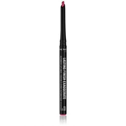 Rimmel Lasting Finish Exaggerate Automatic Lip Pencil Shade 018 Rose Addiction 0,25 g
