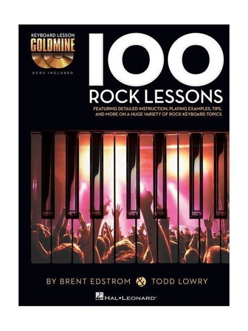 Hal Leonard Keyboard Lesson Goldmine: 100 Rock Lessons