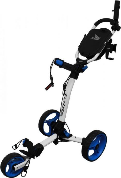 Axglo TriLite White/Blue Golf Trolley