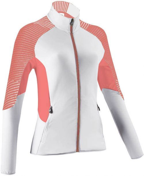UYN Climable Womens Jacket Off White/Coral/Medium Grey XS