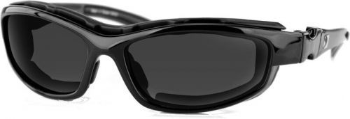 Bobster Road Hog II Convertible Sunglasses Black Lenses Interchangeable