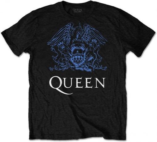 Queen Unisex Tee Blue Crest XL
