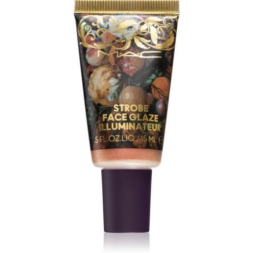 MAC Cosmetics  Tempting Fate Strobe Face Glaze Cream Blush Shade Rose Gold Glow 15 ml