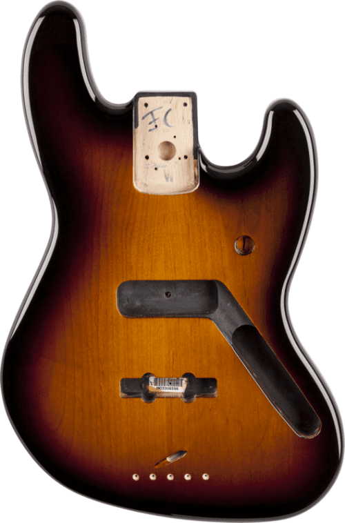Fender Jazz Bass Body (Vintage Bridge) - Brown Sunburst
