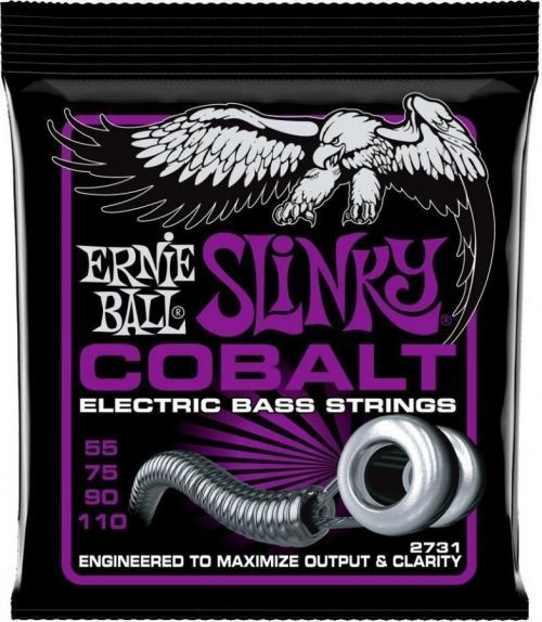 Ernie Ball 2731 Cobalt Power Slinky Bass 55-110