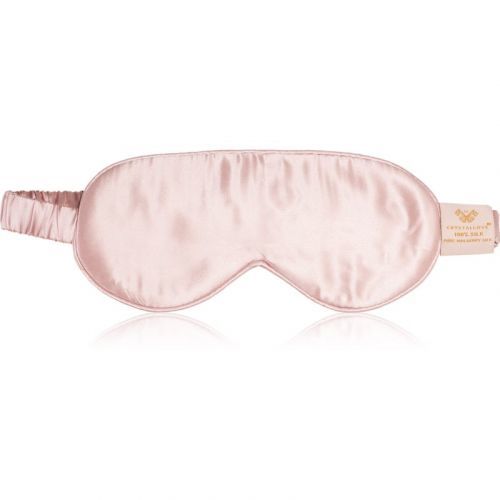 Crystallove Silk Eye Mask Sleep Mask Gold