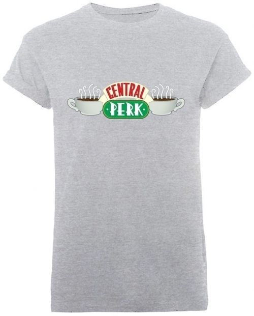 Friends Central Perk Rolled Sleeve T-Shirt XXL