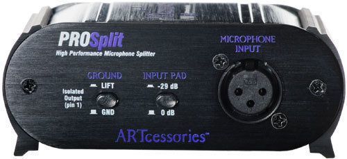 ART ProSplit Transformer Isolated Mic Splitter