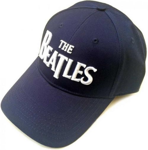 The Beatles Unisex Baseball Cap: Drop T Logo Navy Blue