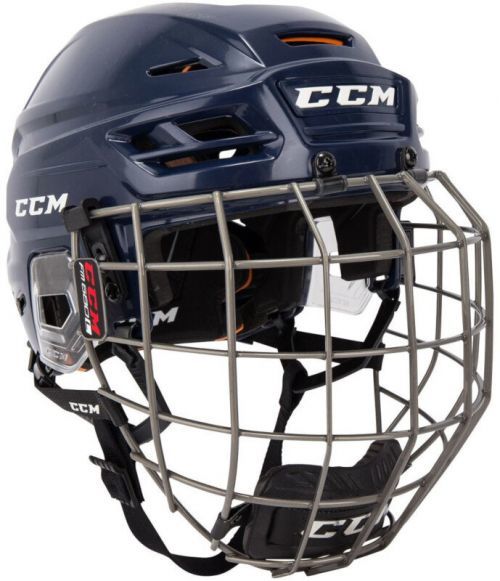CCM Tacks 710 Helmet Combo Navy L