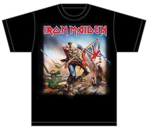 Iron Maiden Unisex Tee Trooper XXL