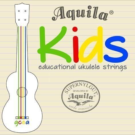 Aquila 138U Kids Educational Ukulele String Set High-G Tuning