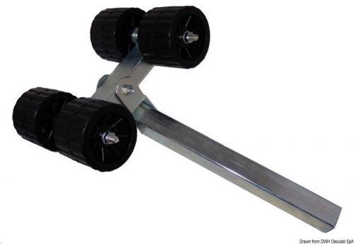 Osculati Swinging roller 4-roller straight 40 mm