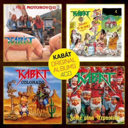 Kabát Original Albums 4CD Vol.1 (4 CD)