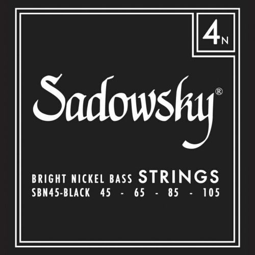 Sadowsky Black Label Bass String Set - 4 String Nickel 45-105
