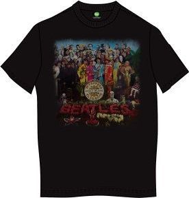 The Beatles Unisex Premium Tee Sgt Pepper (Back Print) XL