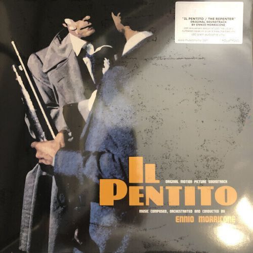 Ennio Morricone Il Pentito (the Repenter) (Silver & Black Marble Coloured) (Vinyl LP)