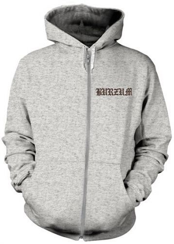 Burzum Filosofem 2 Hooded Sweatshirt With Zip S Grey