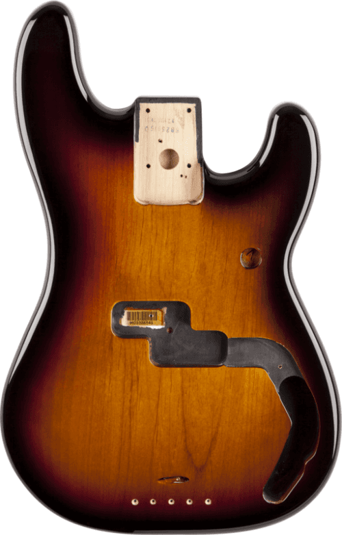Fender Precision Bass Body (Vintage Bridge) - Brown Sunburst