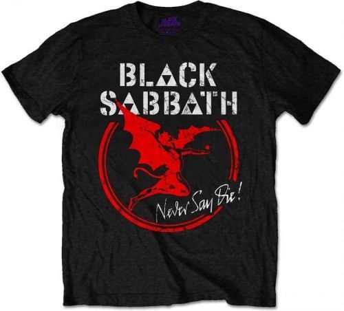 Black Sabbath Unisex Tee Archangel Never Say Die L