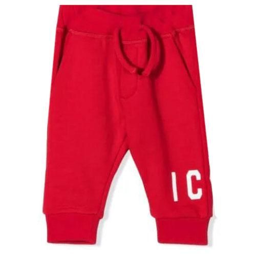 Dsquared2 - Kids Red Icon-print track pants, 12M / RED