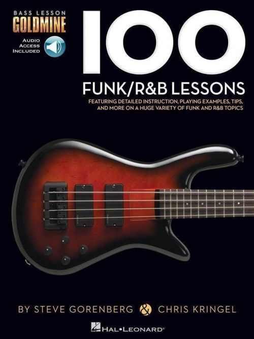 Hal Leonard 100 Funk/R&B Lessons Bass
