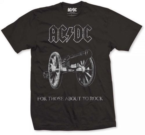 AC/DC Unisex Tee About to Rock XL