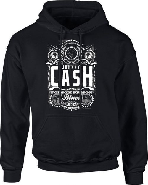 Johnny Cash Folsom Prison Hooded Sweatshirt XXL