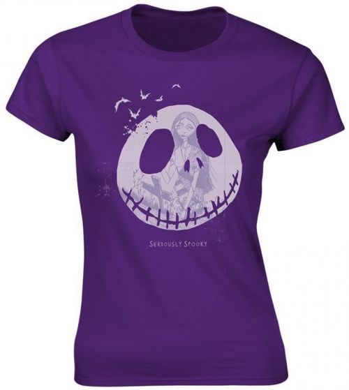 The Nightmare Before Christmas Seriously Spooky Womens T-Shirt L
