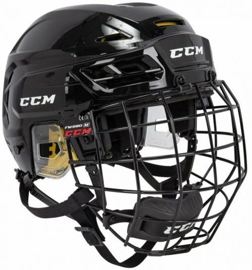 CCM Hockey Helmet Tacks 210 Combo SR Black L