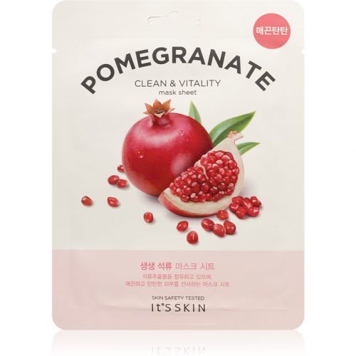 It's Skin The Fresh Mask Pomegranate Brightening and Revitalising Sheet Mask 20 g