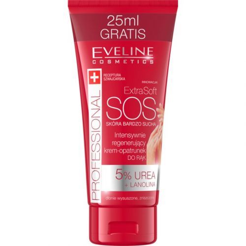 Eveline Cosmetics Extra Soft SOS Hand Cream for Dry and Damaged Skin 100 ml