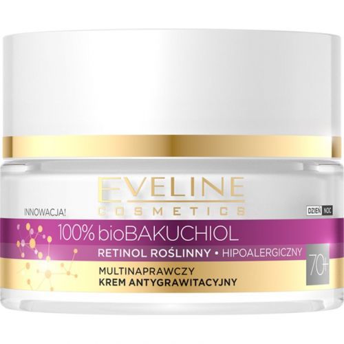 Eveline Cosmetics Bio Bakuchiol Multi-Corrective Cream against Signs of Aging 70+ 50 ml