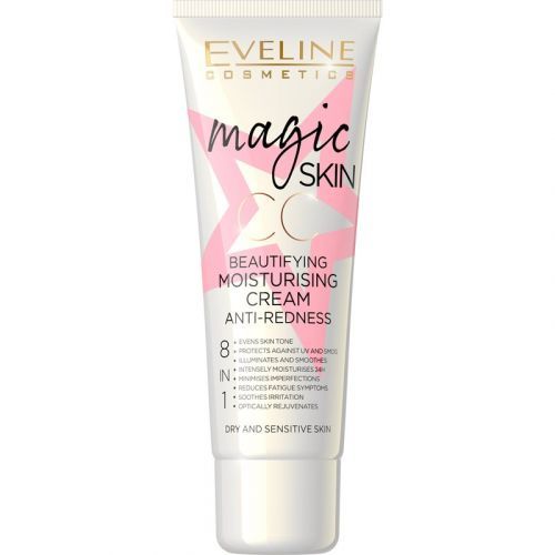 Eveline Cosmetics Magic Skin Redness Correction CC Cream with Moisturizing Effect 8 in 1 50 ml