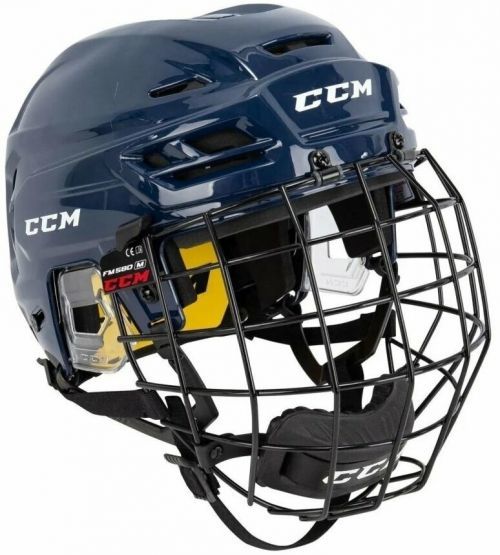 CCM Hockey Helmet Tacks 210 Combo SR Blue L