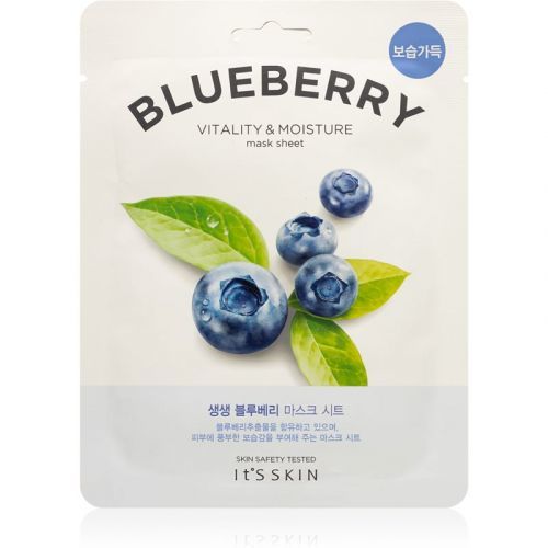 It's Skin The Fresh Mask Blueberry Moisturising face sheet mask with Revitalising Effect 21 g