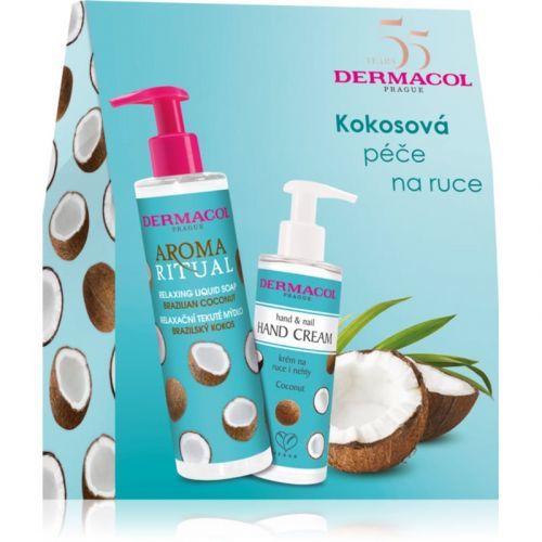 Dermacol Aroma Ritual Brazilian Coconut Gift Set (for Hands and Nails)