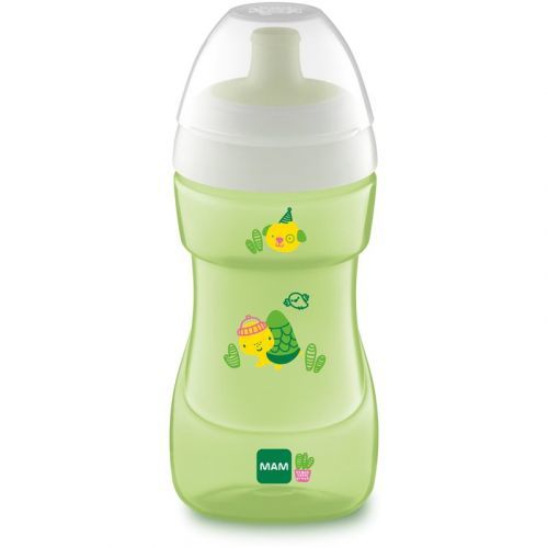 MAM Sports Cup kids’ bottle 12m+ Green 330 ml