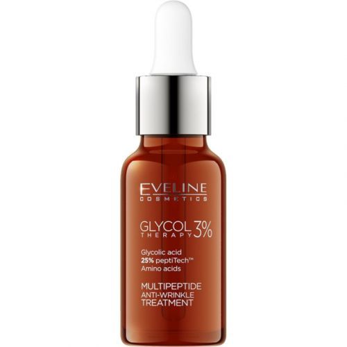 Eveline Cosmetics Glycol Therapy Anti-Aging Serum with peptides 18 ml