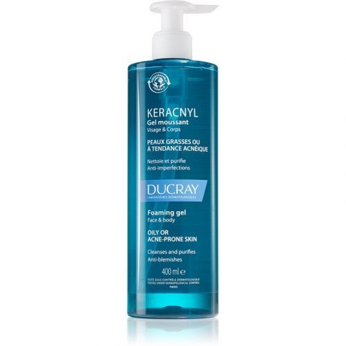 Ducray Keracnyl Purifying Foam Gel For Oily Acne - Prone Skin 400 ml
