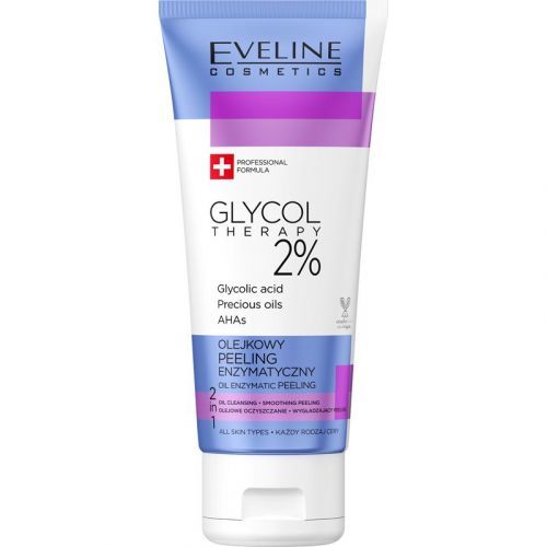 Eveline Cosmetics Glycol Therapy Enzymatic Peeling With AHA Acids with Rare Oils 100 ml