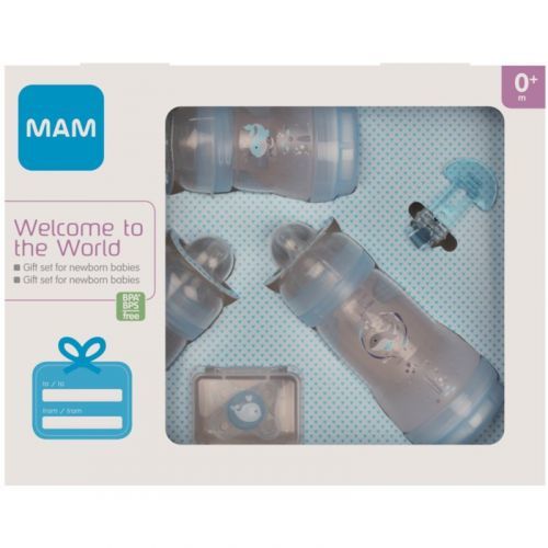 MAM Welcome to the World Gift Set Gift Set for babies Blue