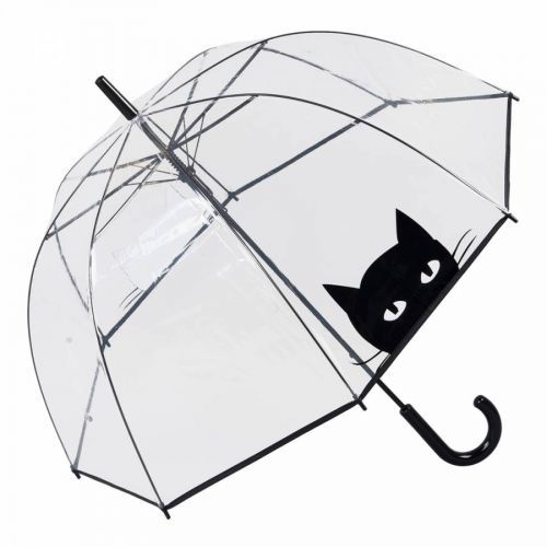 Transparent Cat Birdcage Umbrella