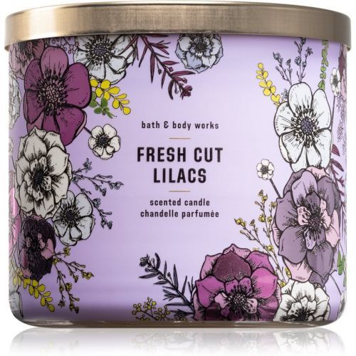 Bath & Body Works Fresh Cut Lilacs scented candle 411 g