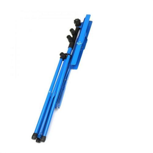 (Blue ) Folding Sheet Music Stand Holder Tripod Base